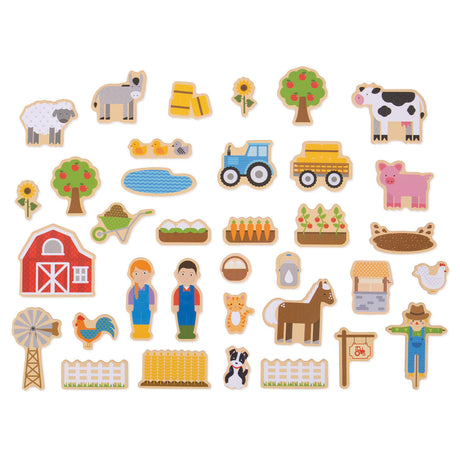 Imanes de granja Bigjigs