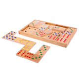 Dominó jumbo Bigjigs, 29 piezas.
