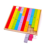 Bigjigs juego de matemáticas de madera que conecta números