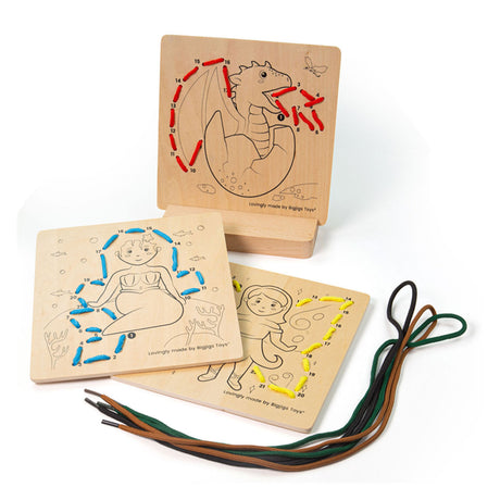 Líneas de Bigjigs con números míticos.