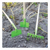 Rastrillo de jardín Bigjigs con mango largo