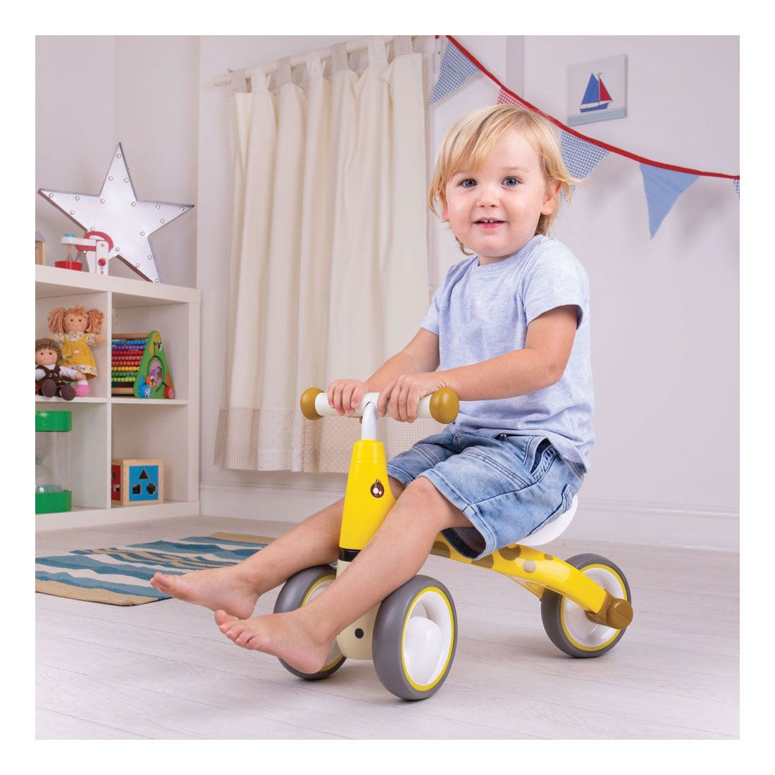 Bigjigs diditrike bicicleta sin pedales jirafa