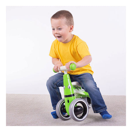 Bigjigs diditrike bicicleta de equilibrio cocodrilo