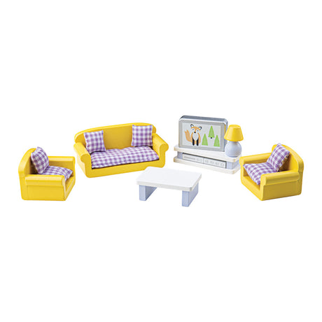 Muebles de casa de muñecas Tidlo salón