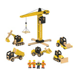 Bulldozer de madera Tidlo