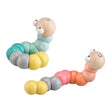 Gusano de madera Bigjigs - pastel