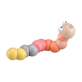 Gusano de madera Bigjigs - pastel