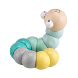 Gusano de madera Bigjigs - pastel