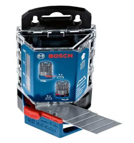 Accesorios del sistema Bosch dispensador de hojas de cuchillo 50 piezas (50 hojas de repuesto en el dispensador)