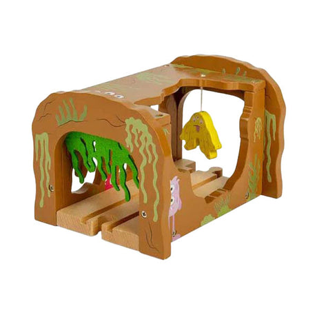 Túnel de monstruos de madera Bigjigs