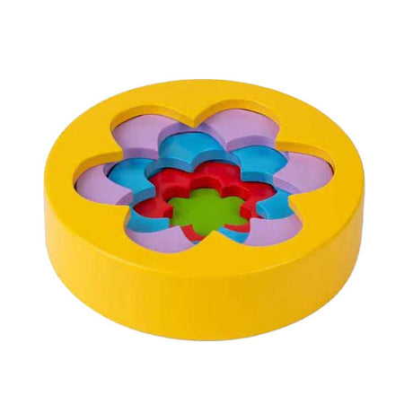 Torre de flores de madera Bigjigs, 5 uds.