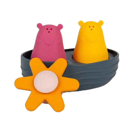 Juego de baño sensorial Bigjigs, 4 piezas.
