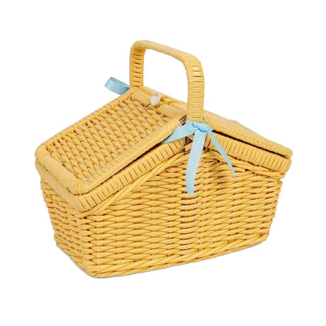 Juego de picnic Bigjigs en cesta, 18 piezas.