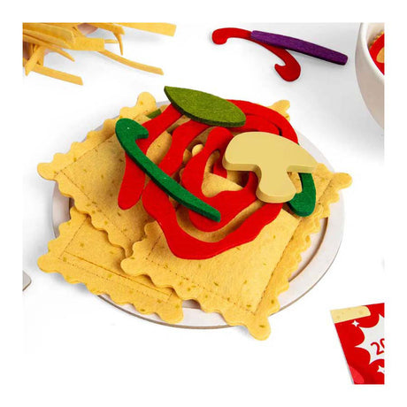 Bigjigs pasta para dos juegos, 64 piezas.