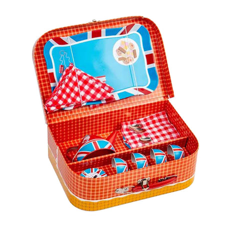Juego de té Bigjigs London, 24 piezas.