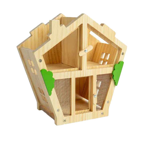 Casa para insectos de madera Bigjigs, 7 piezas.