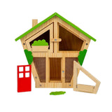 Casa para insectos de madera Bigjigs, 7 piezas.
