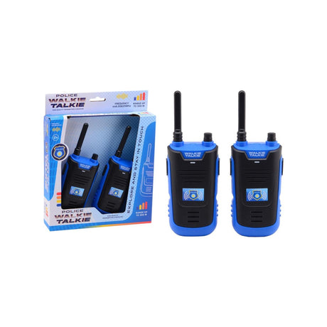 Johntoy walkie talkie policía - alcance de 300 metros