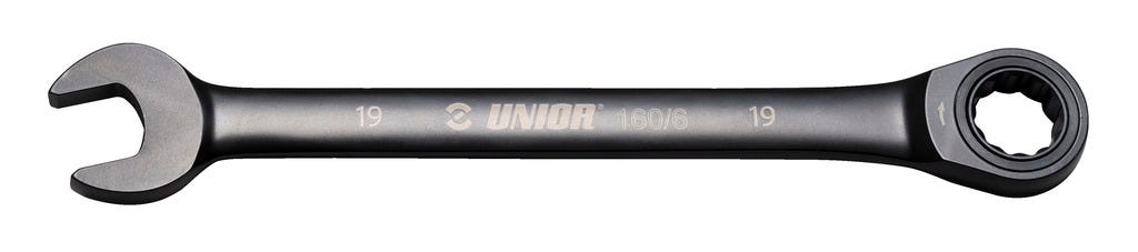 Llave de carraca abierta Unior 160 6 9