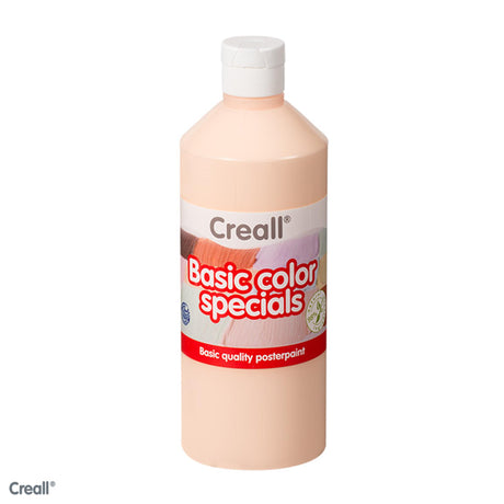 Pintura escolar Creall naranja pastel, 500 ml