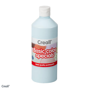 Pintura escolar Creall azul pastel, 500 ml