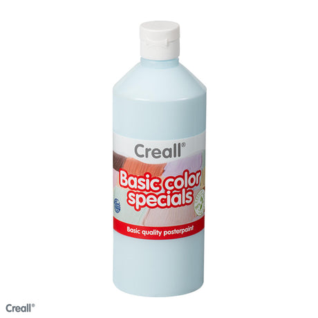 Pintura escolar Creall azul pastel, 500 ml