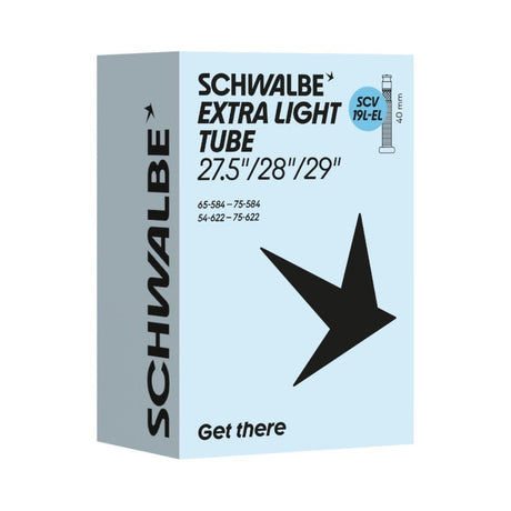 Cámara de aire Schwalbe scv19l-el 54 75-584 622 40mm negro