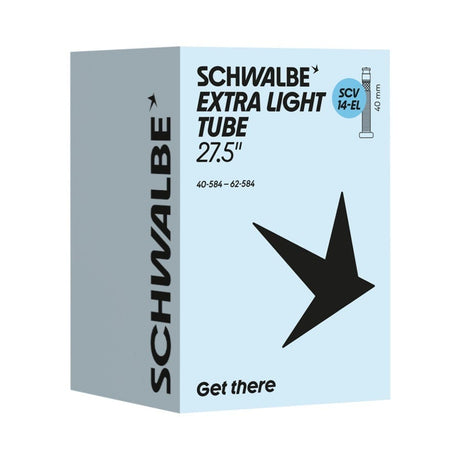 Schwalbe cámara de aire scv14-el 40 62-584 40mm negro