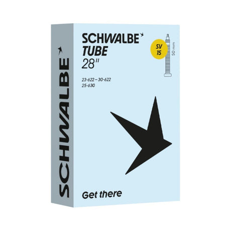 Schwalbe benelux b.v. cámara de aire schwalbe sv15 28 23 30-622 630 fv 50mm
