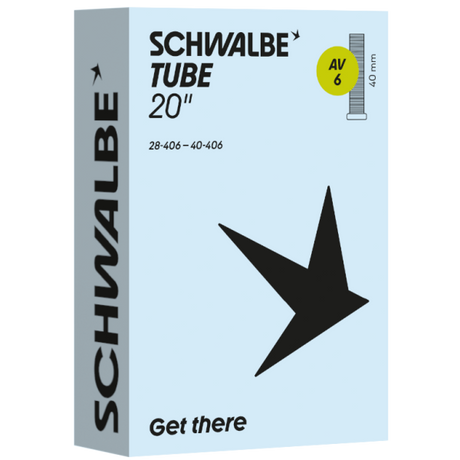 Cámara de aire Schwalbe av6 20 28 40-406 av 40mm