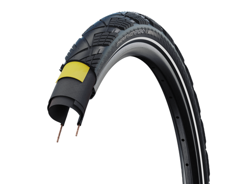 Schwalbe cubierta plegable marathon Efficiency pro 60-584 +r negro