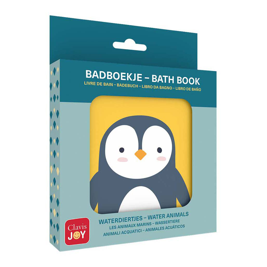 Casa de libros central para animales acuáticos - folleto de baño