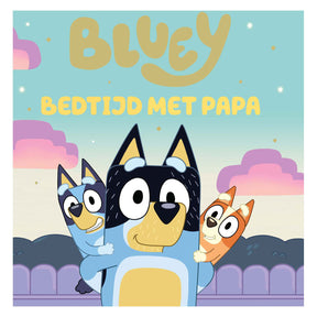 Gran globo azul - hora de dormir con papá