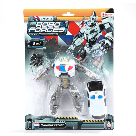 Toi-toys toi toys roboforces robot cambiador -coche de policía- (nl)