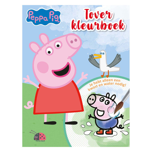 Libro para colorear con globos mágicos de Peppa Pig