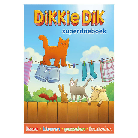 Libro de actividades súper gordo y gordo con globo grande 4+