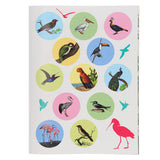 Aves. 50 hechos, 50 pegatinas.