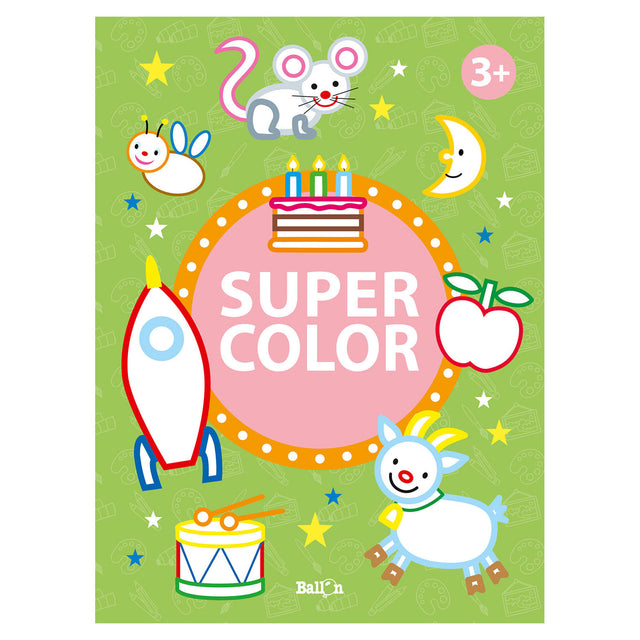 Libro para colorear Mega Super Color 3+ de Standard Publisher