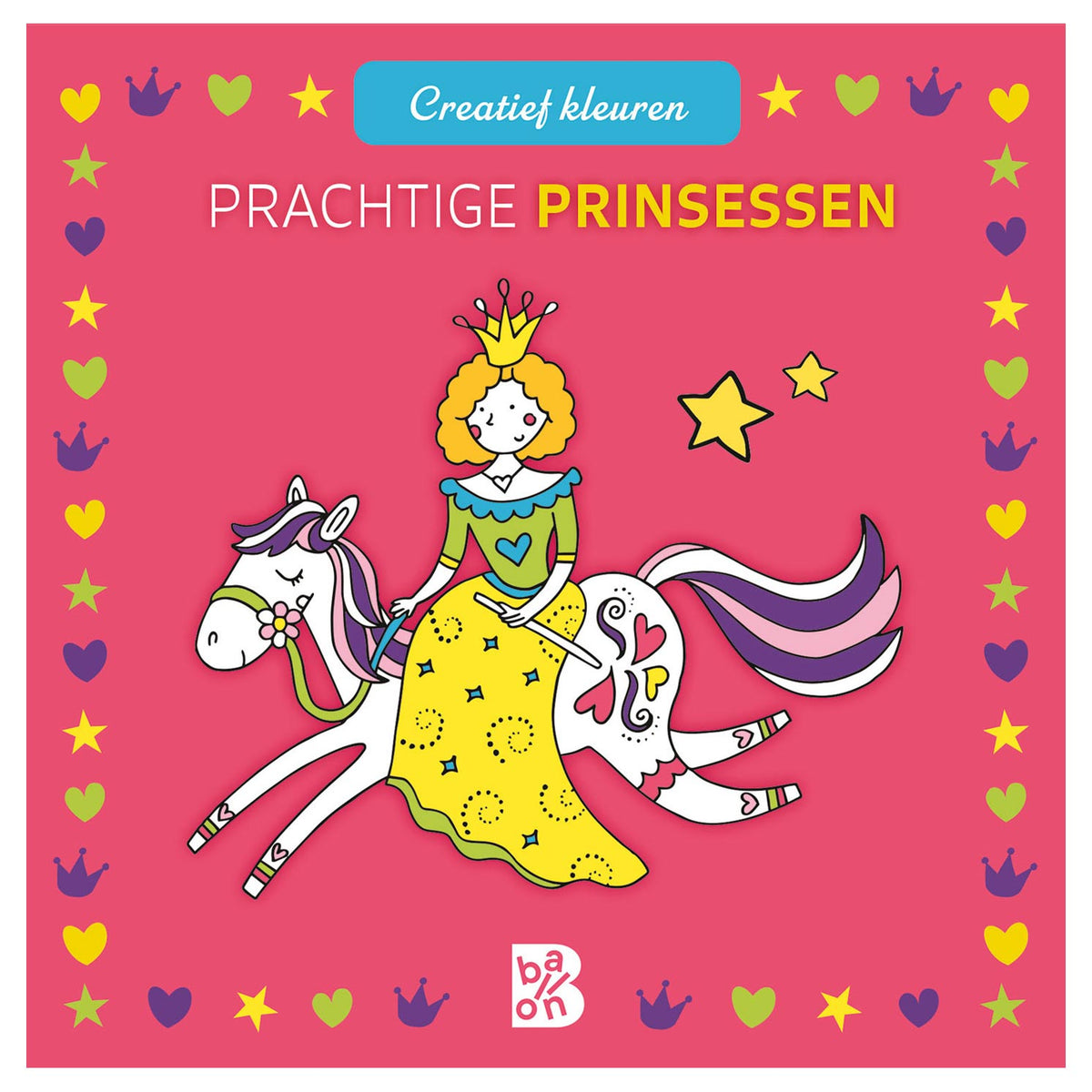 Coloración creativa de la editorial estándar: hermosas princesas