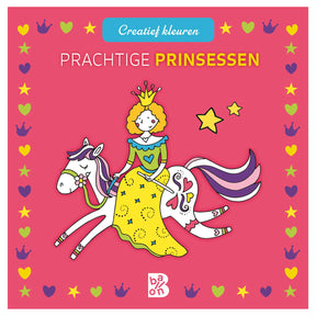 Coloración creativa de la editorial estándar: hermosas princesas