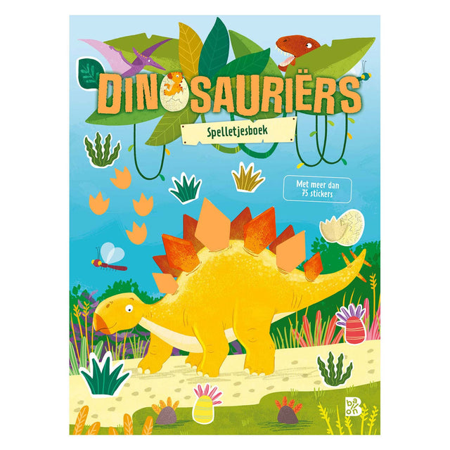 Libro de pegatinas de dinosaurios de editorial estándar