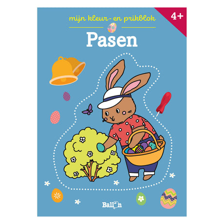 Editorial estándar Pascua: colorear y bloquear pines