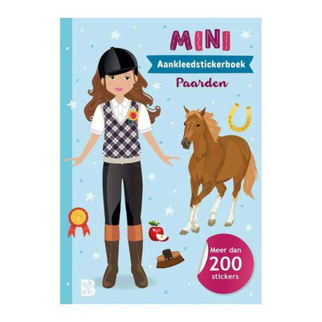 Libro de pegatinas de editor estándar mini fashionistas: caballos 4+