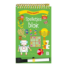 Bloque de juego con rotulador 5+ 5+