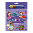 Coloración editorial estándar con agua - princesas