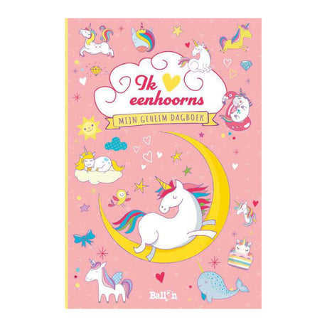 Editor estándar mi diario secreto - unicornios