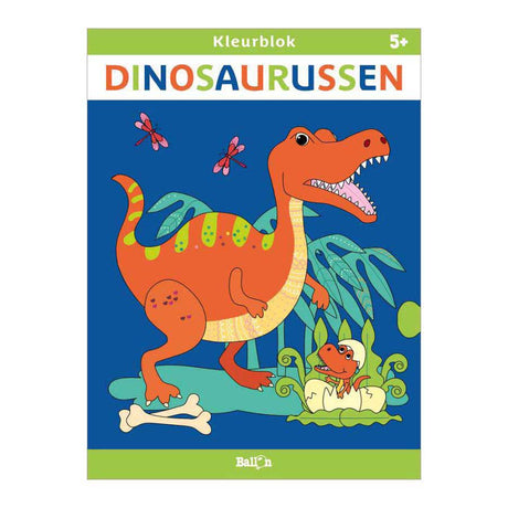 Dinosaurios de bloques de color de editor estándar 5+