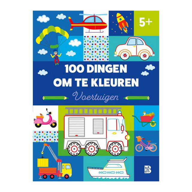 Standard Publisher 100 cosas para colorear - Vehículos 3+