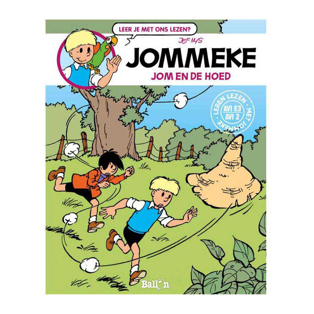 Editor estándar jommeke - jom en de hat - avi e3