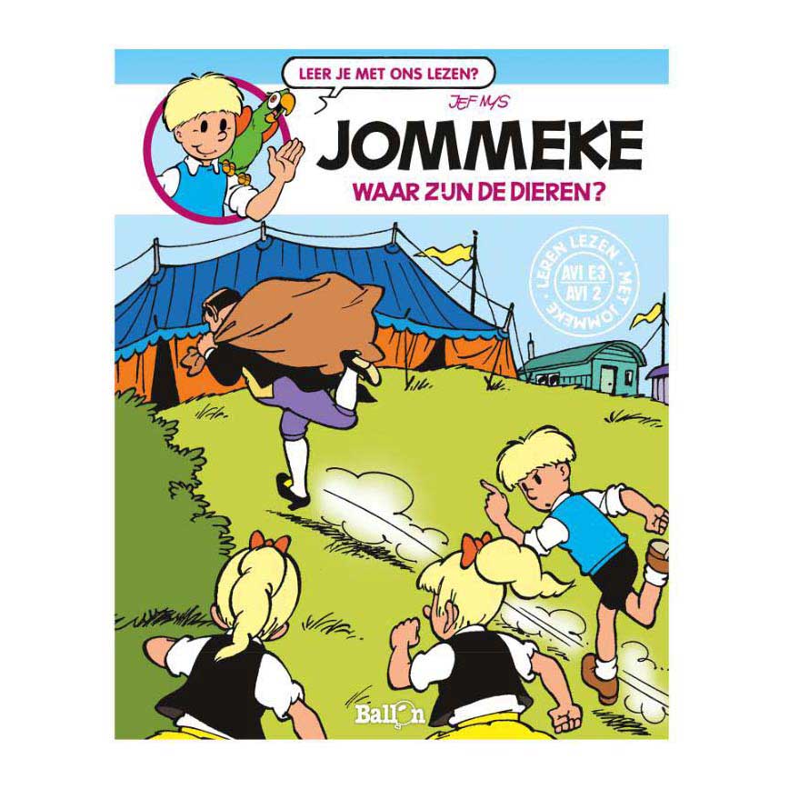 Editorial estándar Jommeke: ¿dónde están los animales? -avi e3